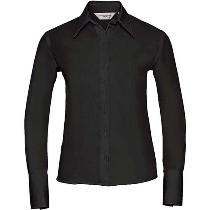Damesblouse met lange mouwen Russell Athletic Ultimate Non-iron