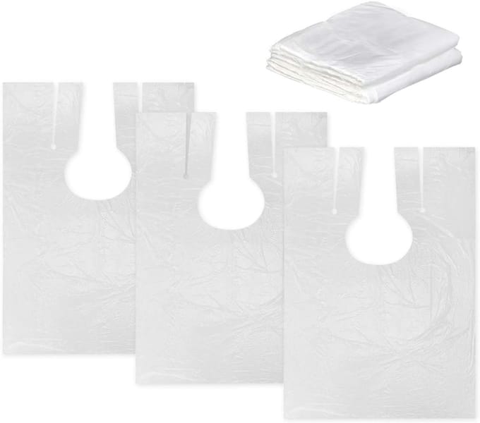 Famanu – kapperscape transparant – Set van 50 waterdichte kapsalonschorten