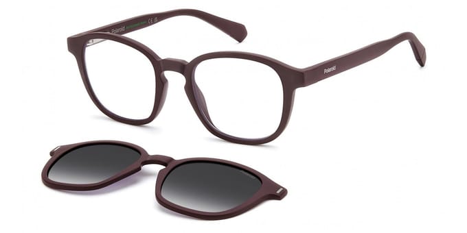Polaroid PLD 6203/CS Matte burgundy 49/20/140 UNISEX Zonnebrillen