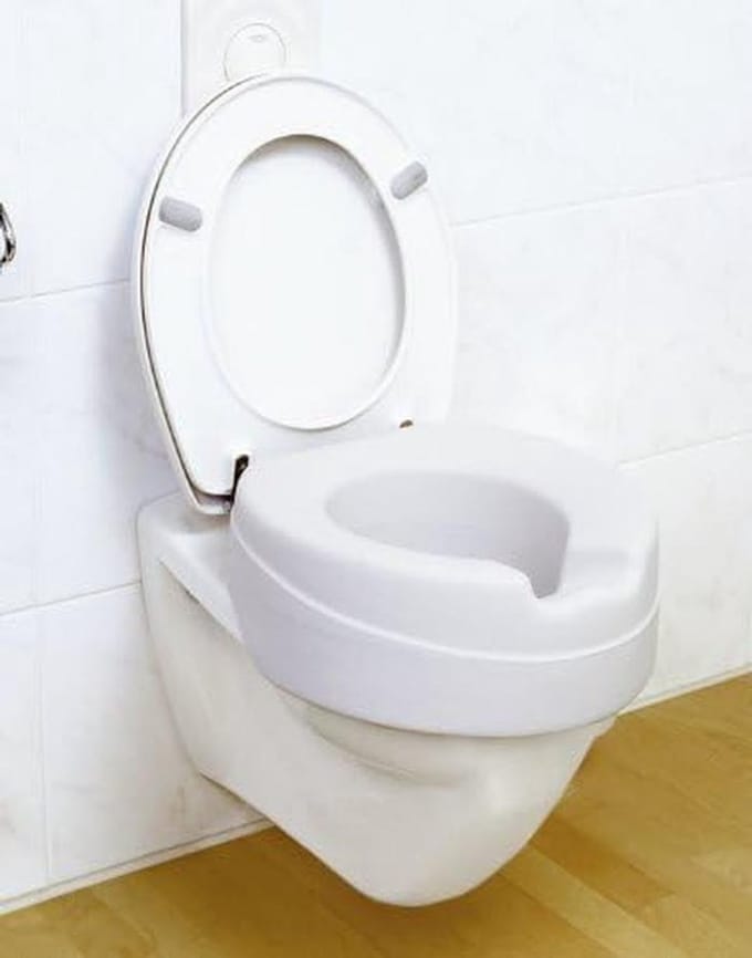 Toiletverhoger met Deksel en Zachte Zitting Comfortabel