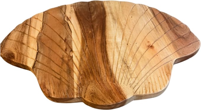 Cuttingboard shell 45x30cm(