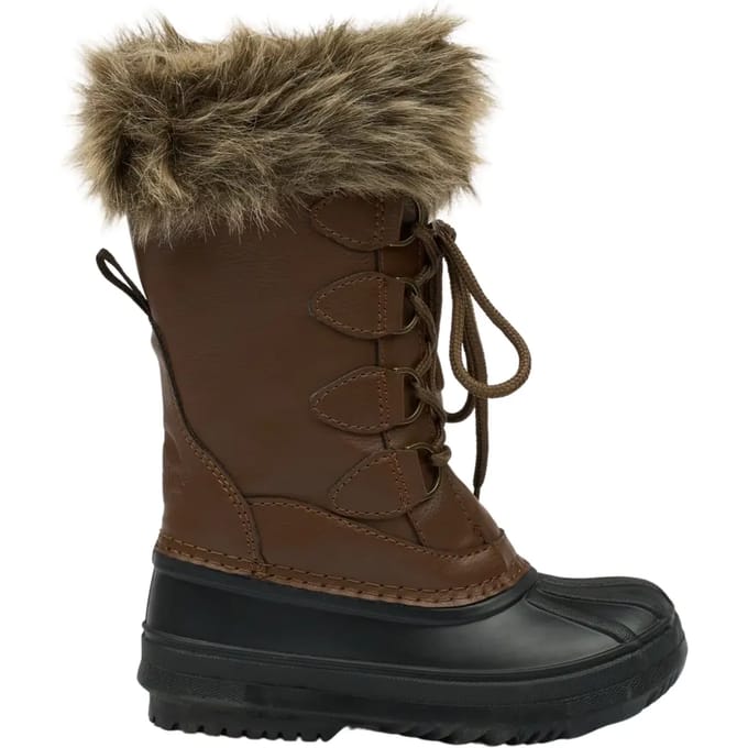 Laarzen voor de winter van rubber met nepbont voor kinderen Mikk-Line