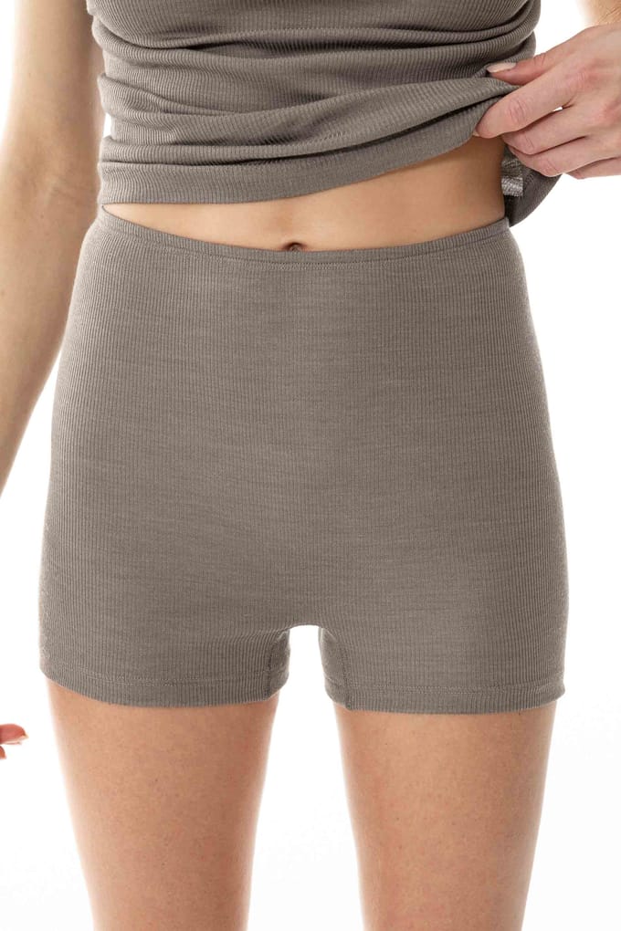 Panty Serie Wool Love Deep Taupe