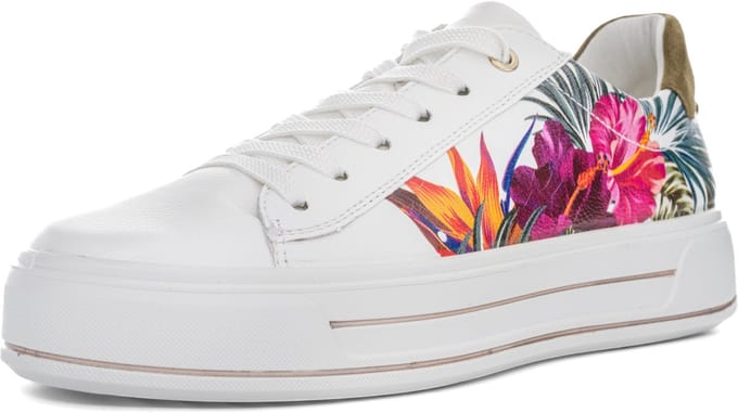 ara Sneaker Canberra wit multi