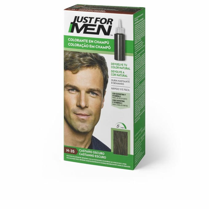 Shampoing Colorant Just For Men Marron Foncé beige