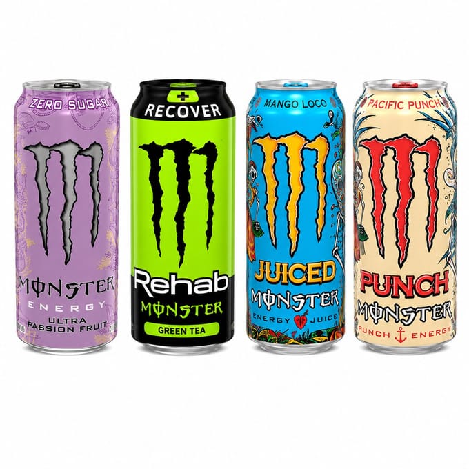 Monster Energy Tropical Mix Box