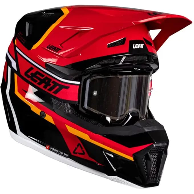 Leatt 7.5 V26 Motorcrosshelm met bril -