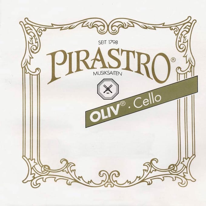 Pirastro P231350 cello string G-3 thick (29), gut core, silver