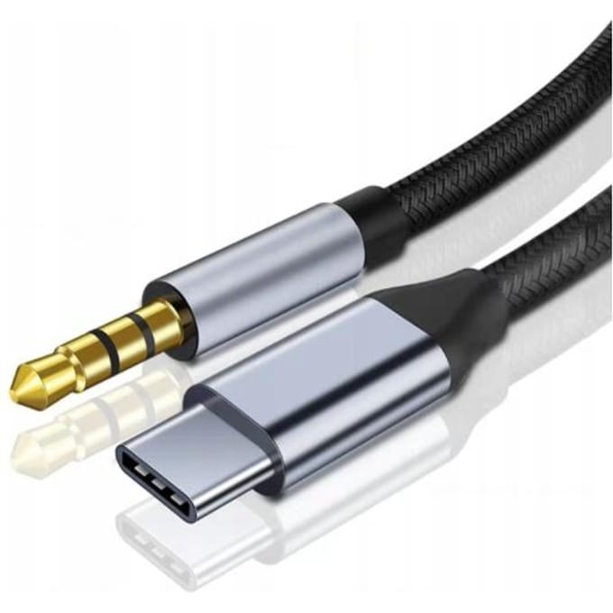 Zenwire ZC-19 USB-C naar AUX Kabel - 3,5 mm Jack - DAC - 1,5 m
