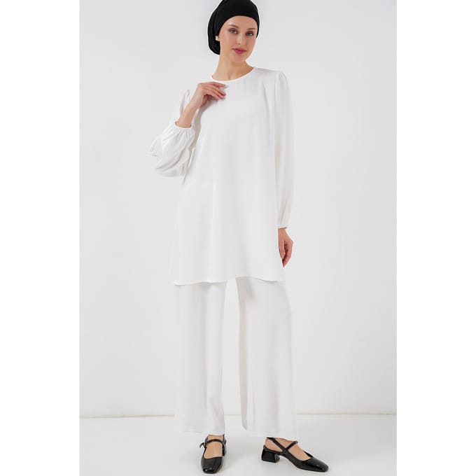Tuniek & Wijde Broek Twee-Delige Coördinatie Set