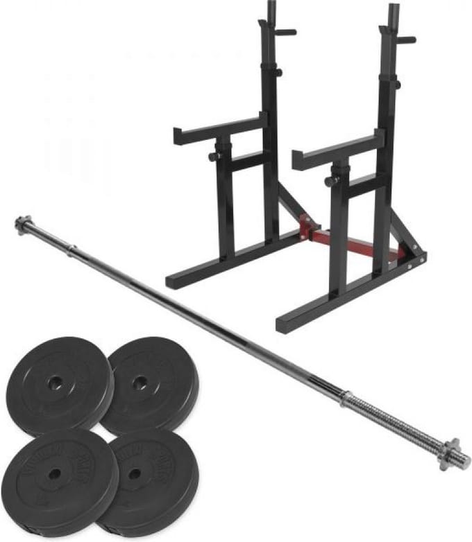 Gorilla Sports Multi Squat Rack 40 kg max. belastbaar 260 kg