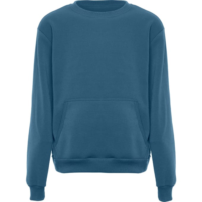Mo Sweatshirt Heren denimblauw