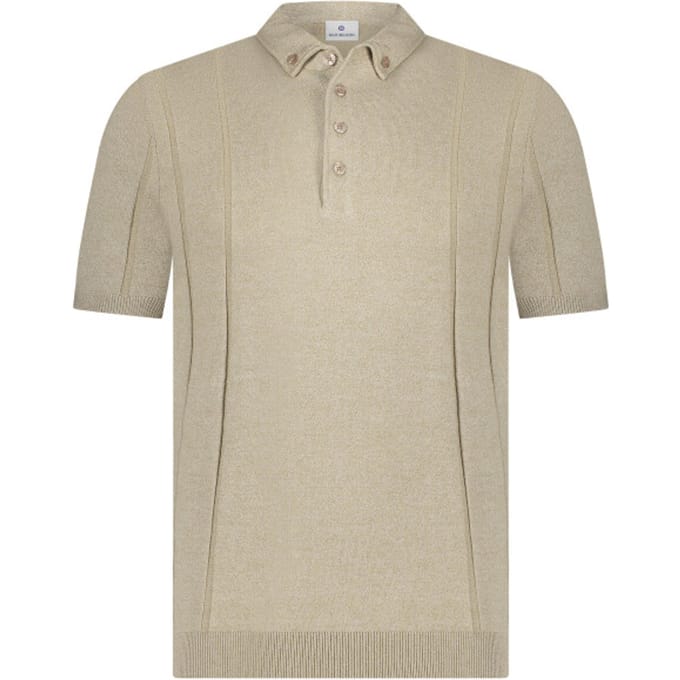 Blue Industry Polo Heren Korte Mouw