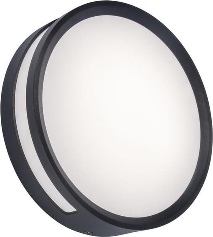 LUTEC Rola - Wand en plafondlamp - Donkergrijs