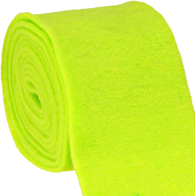 Vilt 15cm breed 5mtr. Fel-groen