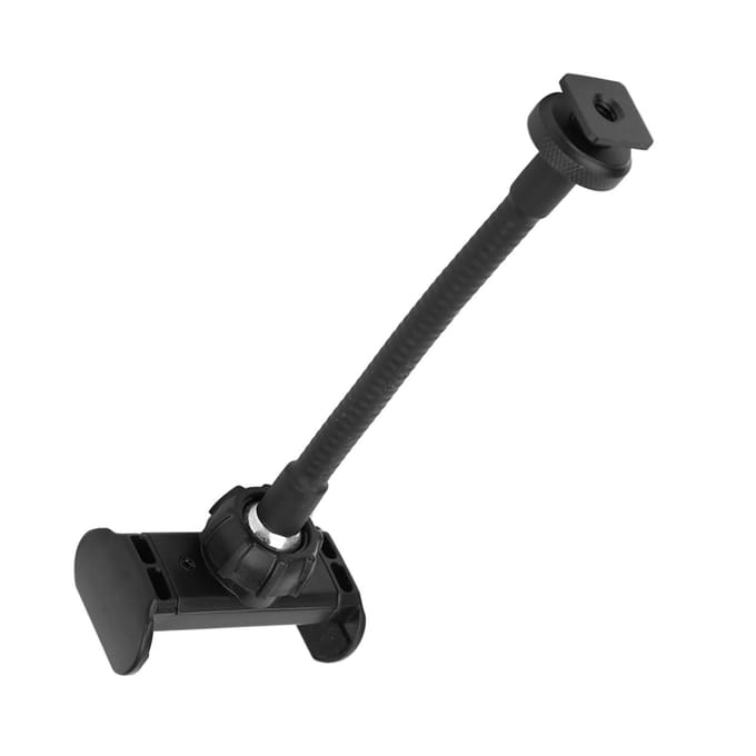Clip de Téléphone Portable pour Tuyau Support de Pince pour Smartphone Diffusion en Direct Lumière Annulaire Support de Téléphone gray