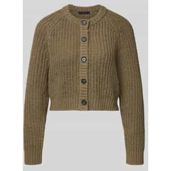 Gebreid jack met ronde hals