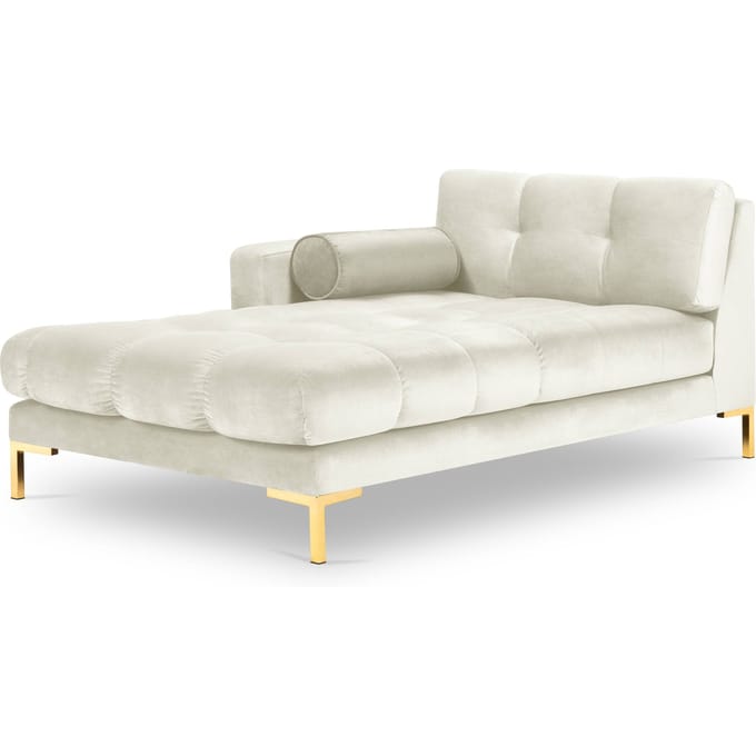 Chaise longue Bali links velvet | Cosmopolitan Design