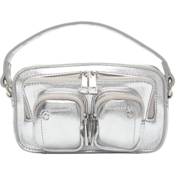 Núnoo Helena Recycled Cool Silver Größe: OS | Umhängetaschen Outlet | Damen | Grau