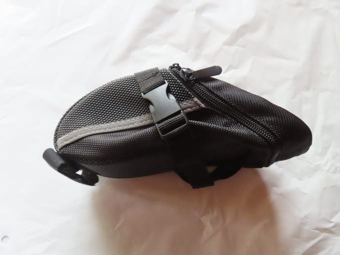 Abus - Zadeltas - 1 L - ST5950 - Zwart - 21 cm op 8 cm