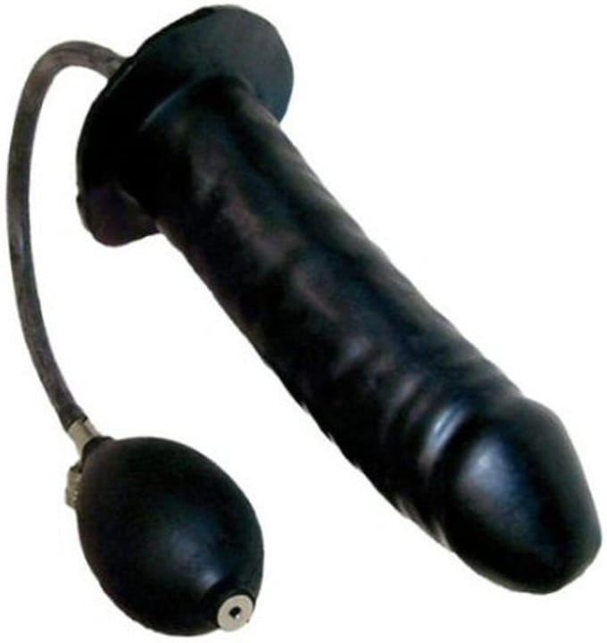Opblaasbare Buttplug in Penisvorm M