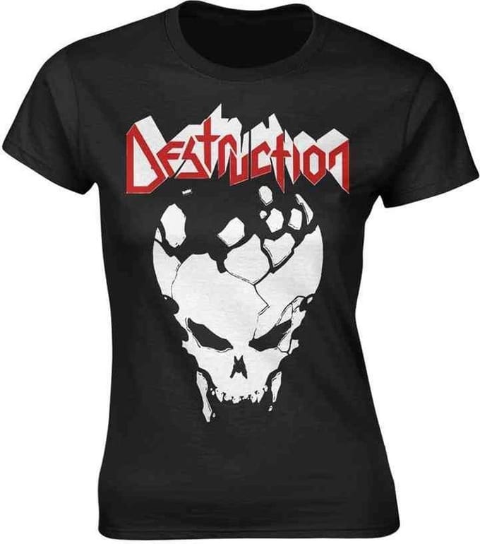 Destruction Dames Tshirt -XL- Est 84 Zwart