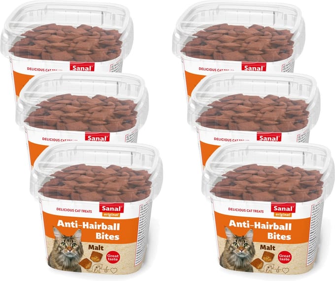 Sanal Cat Malt Bits 75 gr - 6 stuks