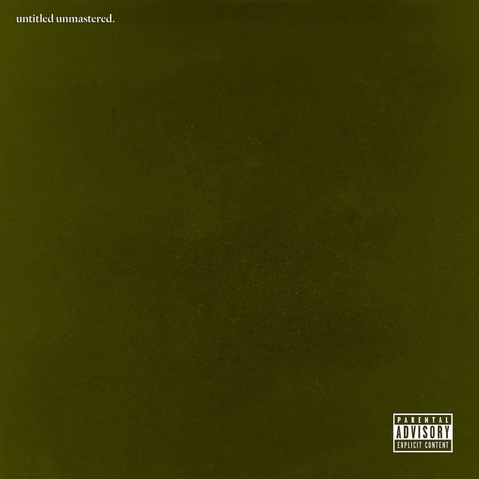 Kendrick Lamar - Untitled Unmastered. (CD)