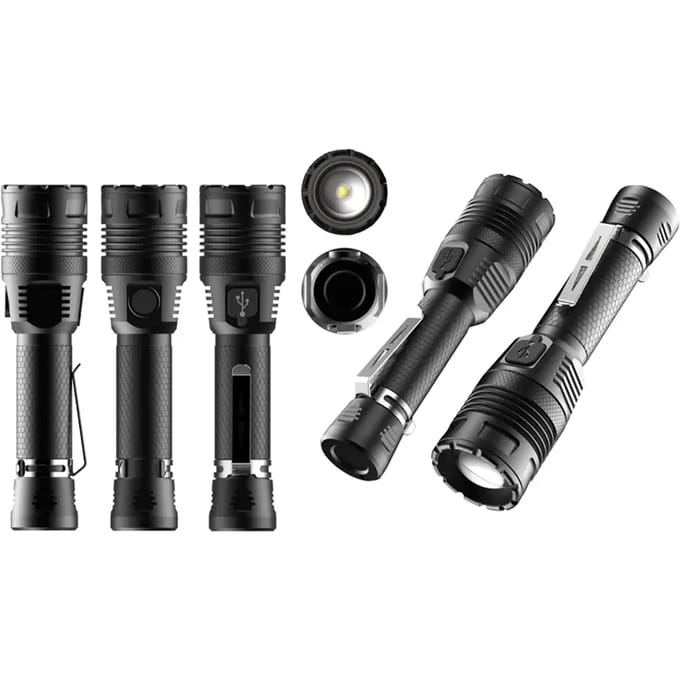 Led Zaklamp ProHunt Zoom 1000 Lumens