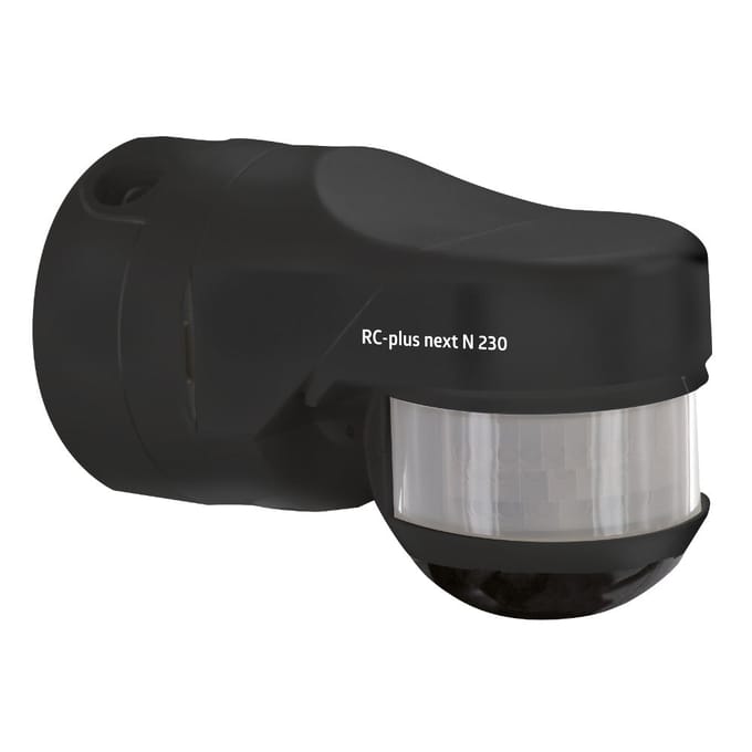 B.E.G. Brück 93333 Bewegingsmelder Opbouw (op product), Opbouw (op muur) 230 ° Relais Zwart IP54