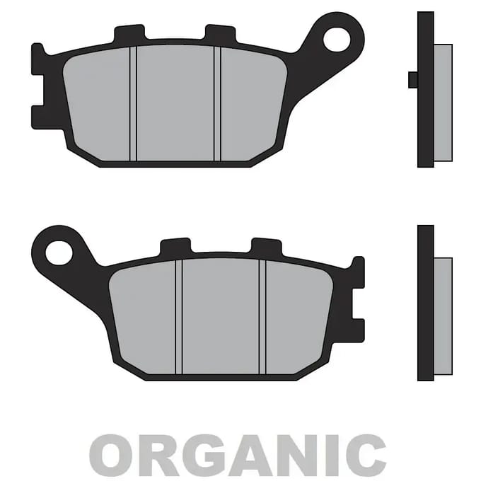 Pro organisch motorfiets remblok Brenta