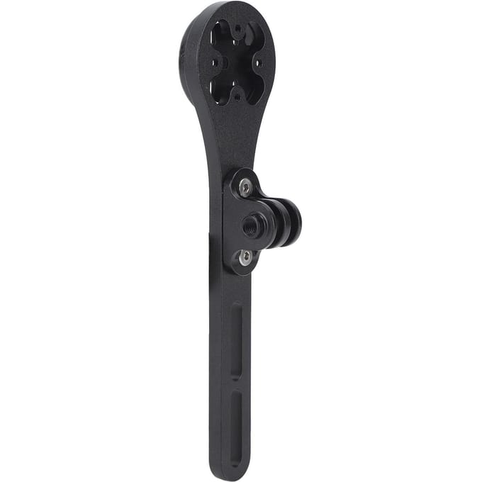 Support d'ordinateur de vélo en alliage d'aluminium pour guidon de vélo de route intégré WAHOO model black