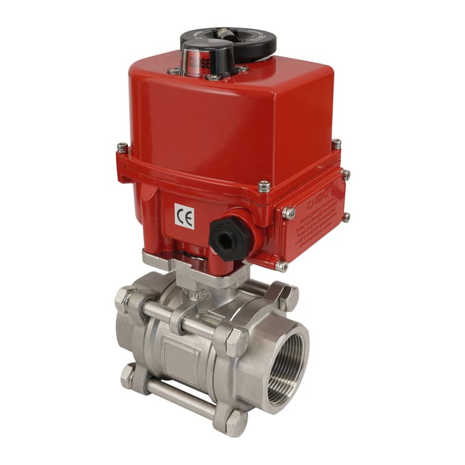 G 2 inch 2-Weg RVS Kogelkraan 24 V AC/DC - BL2SA3-200-AG-550-B