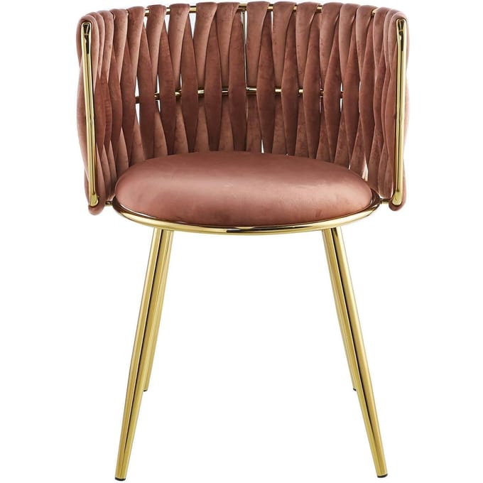Set van 2 eetkamerstoelen Melly velvet | Underbar