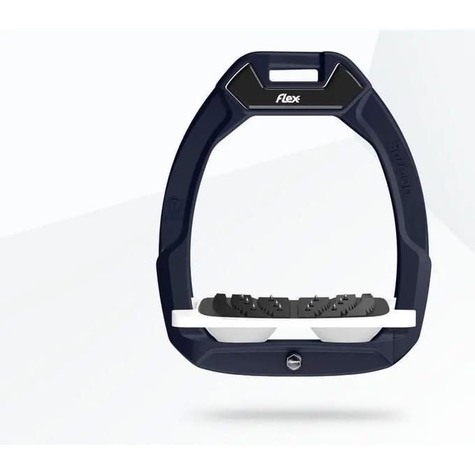 Veiligheidsstijgbeugels Incliné Ultra Grip Bruin/Wit/Wit Flex-On Safe-On