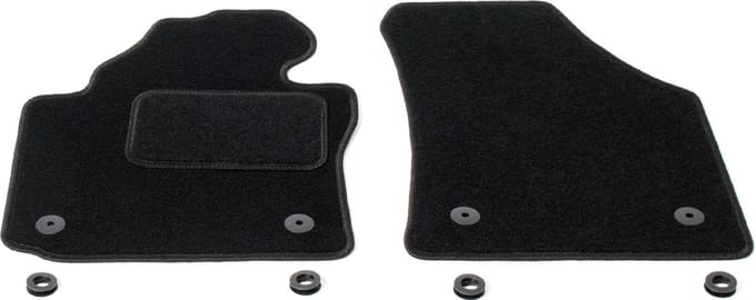 Automatten voor Volkswagen Caddy 3 (2003-2020) - 2-delig - Naaldvilt