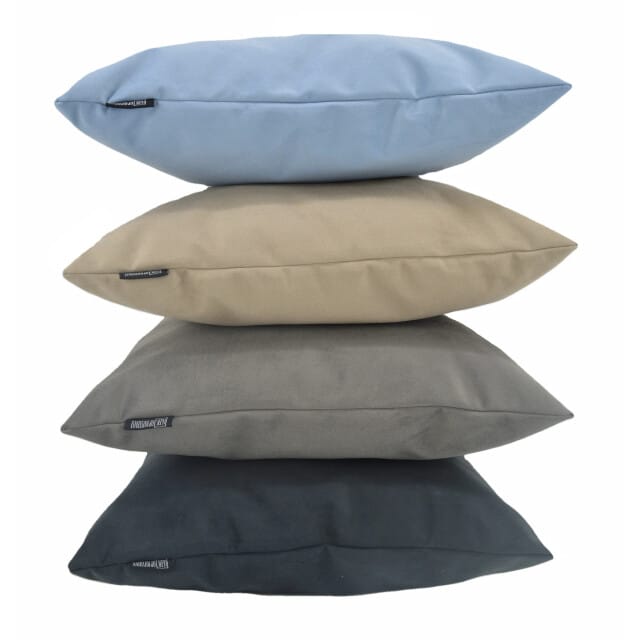 Fox Hydro Ash / Grijs Kussenhoes | Vlekbestendig - Waterafstotend | Polyester/Katoen | 45 x 45 cm