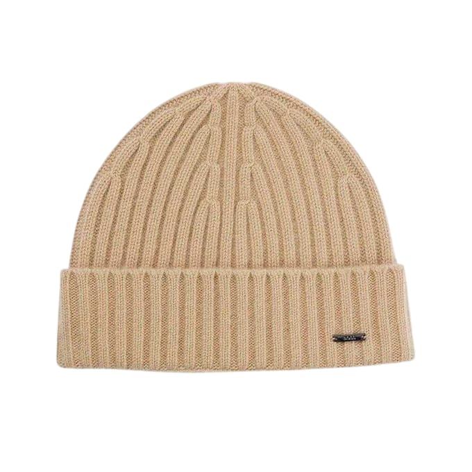 Boss Geribde muts voor volwassenen (Beige)