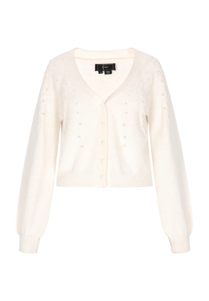 Faina Vest Dames wolwit