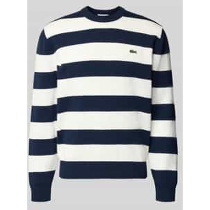 regular fit pullover van puur katoen