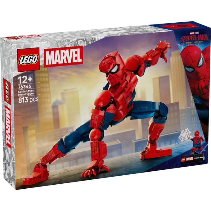 LEGO ǀ Marvel Spider-Man Heldenfiguur Bouwpakket voor Kinderen met Actiefiguur 76346