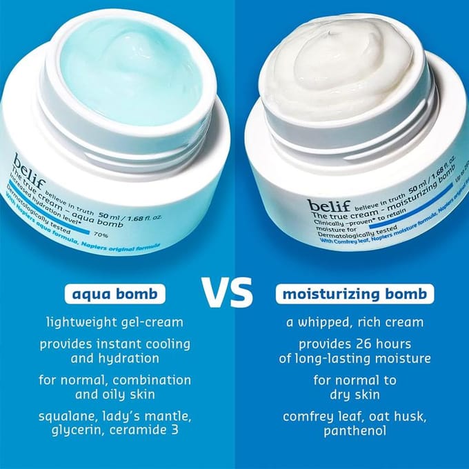 Belif - The True Cream Aqua Bomb - Gezichtscrème