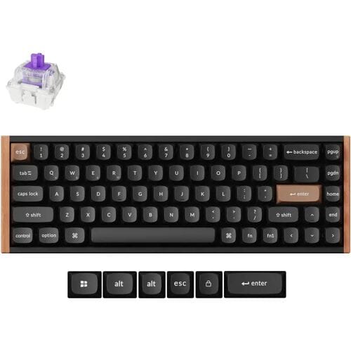 Keychron K6 HE toetsenbord Nebula magnetic switch special edition zwart