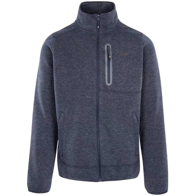 Trespass Heren Farham Fleece Jas (Marine)