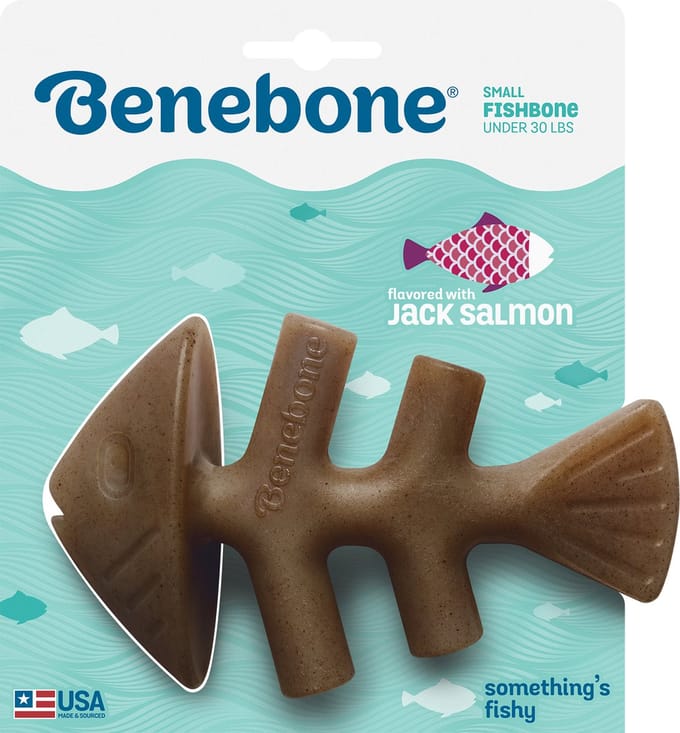Benebone Fishbone Zalm Medium