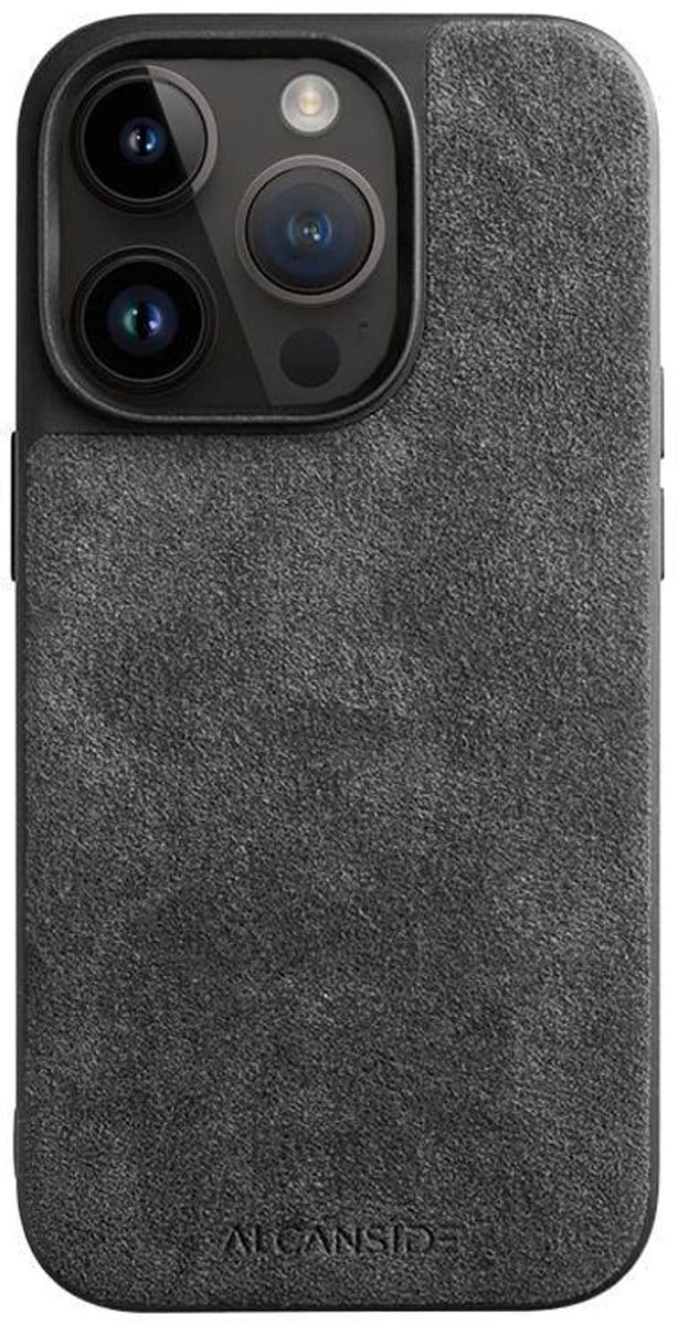 iPhone 14 Pro Max - Alcantara Back Cover - Space Grey