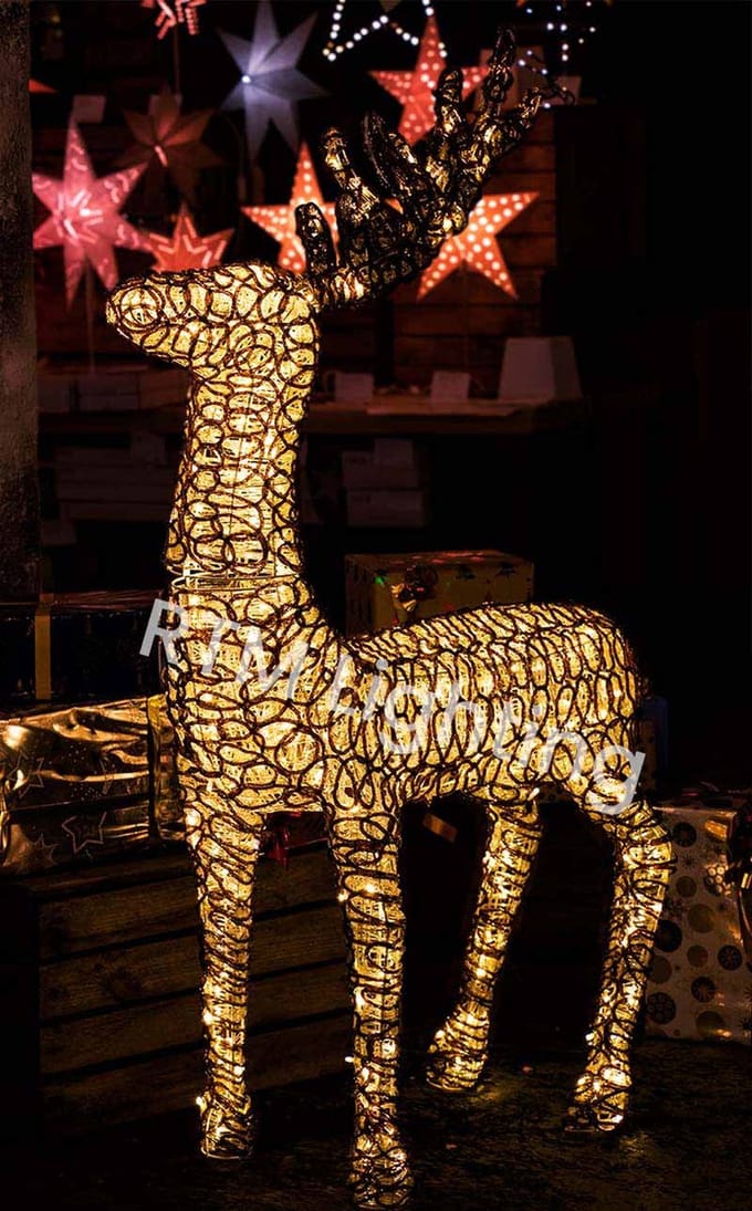 Rendier groot staand "Exclusivo" - 120cm
