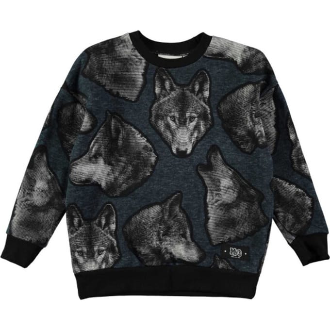 Levi´s ® Kids Mini Batwing Hoodie Blauw 6 Years Jongen
