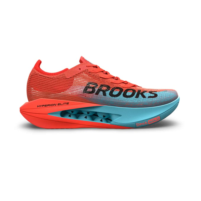 Brooks Hyperion Elite 5 M - Hardloopschoen - Pink Clay/Atomizer Blue - 43