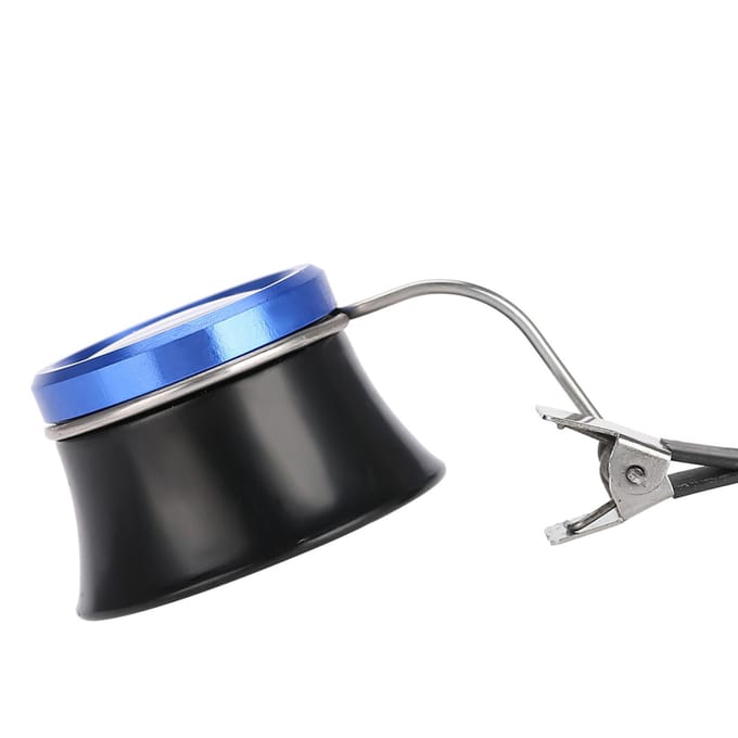 Draagbare clip op brillenloep vergrootglas horlogemaker sieraden horloge reparatie tool 20x